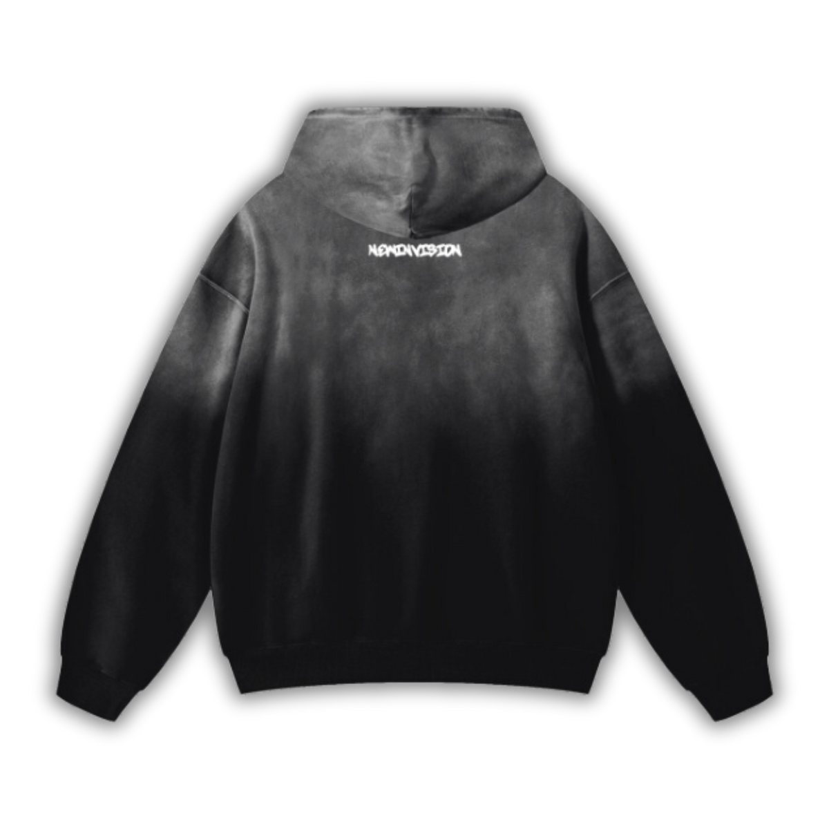 "Nonchalant" Monkey Wash Oversized Hoodie