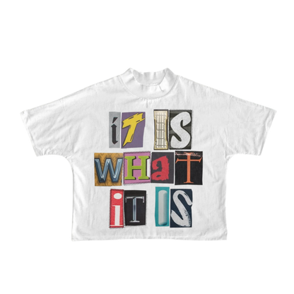 "iiWii" BOXY FIT T-SHIRT