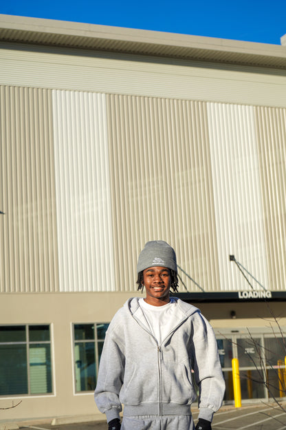 "NewInVision" Logo Waffle beanie