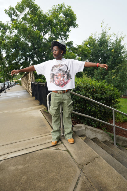 "Baby Sholder" BOXY FIT T-SHIRT